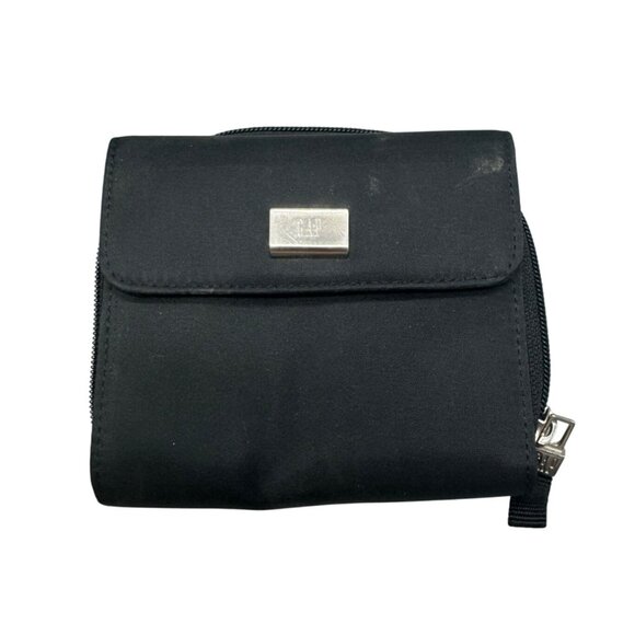 Gap Black Nylon Wallet With Snap & hook & loop Closures card holder - Picture 4 of 4